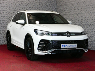 Volkswagen Tiguan 1.5 eTSI R-LINE 3D LED GRILL 20''LMV ERGO.STOEL MASSAGE 360.CAM DESIGN BLACK PACK STOEL/STUUR VERW 70 BIJNA NIEUWE VOLKSWAGEN'S UIT VOORRAAD LEVERBAAR