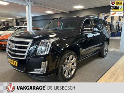 Cadillac Escalade 6.2 V8 Platinum 7 persoons leer schuifdak entertainment camera