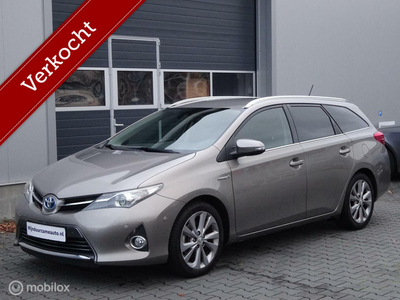 Toyota Auris 1.8 Hybrid Aut. Station, Half leder, 1 ste eig