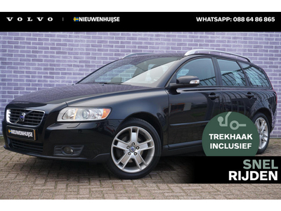 Volvo V50 1.8 Edition I | Trekhaak | Spoiler | Climate controle | High performance audio | Navigatie |