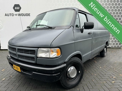 Dodge 250 Van LPG bestelwagen grijs kenteken Trekhaak