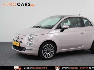 FIAT 500 1.0 Hybrid Star | Leder | Navigatie | Apple Carplay/Android Auto | Climate Control | Panorama dak | Digitale Cockpit | Parkeer sensoren