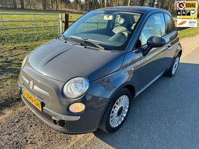 Fiat 500 1.2 Lounge super mooi met airco en schuifdak