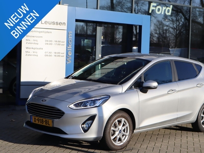 FORD FIESTA 1.0 ECOBOOST 95PK TITANIUM NAVI PARK-SENSOREN KEYLESS STOEL+STUURVERWARMING LM-VELGEN