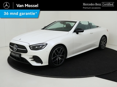 MERCEDES E-KLASSE Cabriolet 200 AMG Line /Leder /Airscarf /19 Inch / 360 camera/ 14.732 km!