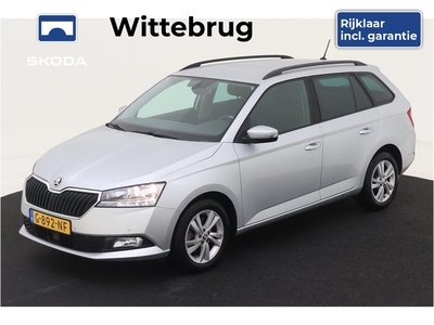 SKODA FABIA Combi 1.0 TSI Style DSG Automaat Winterpakket / Parkeersensoren / Navigatie / Trekhaak / Airco (Clima)