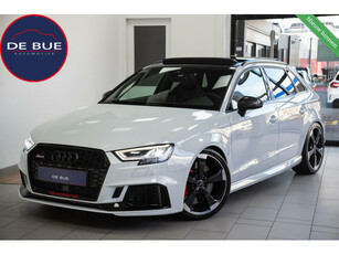 Audi RS3 2.5 TFSI RS3 Quattro 2e Eig Pano CarPlay B&O DAB Alcantara Carbon Dealer onderhouden