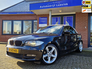 BMW 1-serie Cabrio 125i Executive M-Sportonderstel Hoogglans Shadow Beige Softtop Parkeersensoren Adaptieve Koplampen Hifi