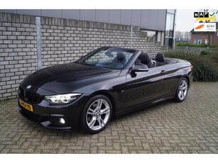 BMW 4-serie Cabrio 420i High Executive M Sport Autom Leder Sportst Stoel/Stuurverw Navi Canera Head-Up Clima 2x PDC LMV ENZ ENZ.