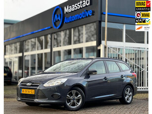 Ford Focus Wagon 1.0 EcoBoost|Navi|Cruise|NW APK|Volledig onderhouden|2e eig|Bluetooth|Park.sensoren|LM velgen|Boekjes|Airco|