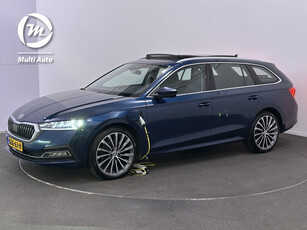 Škoda Octavia Combi 1.4 TSI iV PHEV Sportline Business Plug In Hybrid PHEV | Lederen Sportstoelen Ergo & Memory | Carplay | Stoel Verwarming + Verkoeling | Panodak | Draadloos Laden |