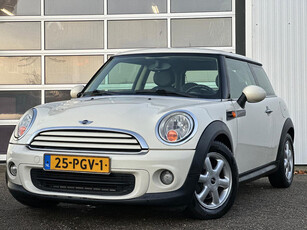 MINI Mini 1.6 One MINIMALIST Salt 100pk | Airco | Lederen bekleding | Cruise Control | Bekerhouders | Elek. ramen | Leuke auto!