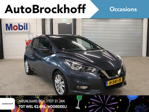 Nissan Micra 1.0 IG-T N-Connecta Safety Pack | Connect Pack | Navi | Airco | Camera | Bluetooth | DAB | 16 inch L.M. Velgen | Trekhaak