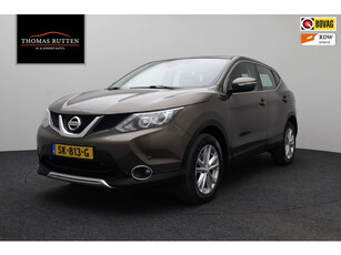 Nissan Qashqai 1.2 Connect Edition 2015 | Airco | Trekhaak | Navigatie | DAB Radio | Cruise Control | LED | Achteruitrij Camera | Keyless Entry | 2 Sleutels