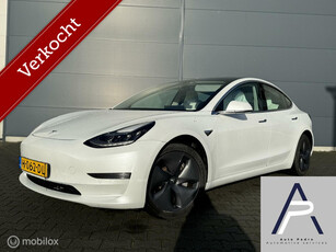 Tesla Model 3 Long Range AWD 75 kWh Pearl Trekhaak Wit leer