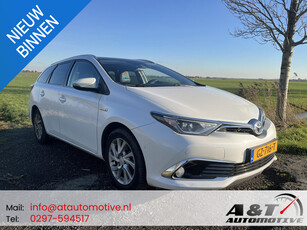 Toyota Auris Touring Sports 1.8 Hybrid Lease pro half leer 2015 2015 195 dkm half leder