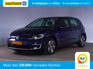 Volkswagen e-Golf e-Golf [ Warmtepomp Full led Navi ]