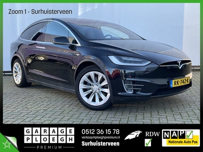 Tesla Model X 75D Autopilot Luchtvering Orig.NL + NAP 28850,- Ex Pano Leer