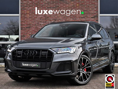 Audi Q7 55 TFSI e 380pk quattro S-Line Pano ACC HUD 22inch Bose Laser-LED Optic-black