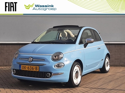 FIAT 500 500C TwinAir Turbo 80pk Spiaggina '58 I Limited Edition!! | Navigatie | Cruisecontrol | Climate Control | Canvas Cabrio Dak