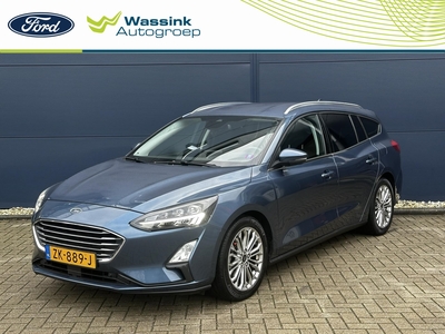 FORD FOCUS Wagon 1.0 EcoBoost 125pk Titanium Business | B&O audio | Stuur en Stoelverwarming | Navigatie | Full Led |