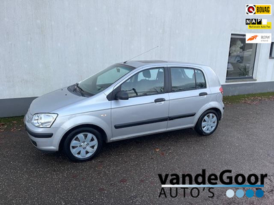 Hyundai Getz 1.1i Active, '05, 5-DRS, 145000 KM. NETTE AUTO MET NIEUWE APK !