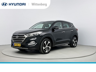 HYUNDAI TUCSON 1.6 T-GDi PREMIUM 4WD | 19'' LMVELGEN | CLIMA | CRUISE | NAVI | LEDER | TREKGEWICHT 1600 KG | ELEKTRISCHE KLEP | I-KEY | PDC |