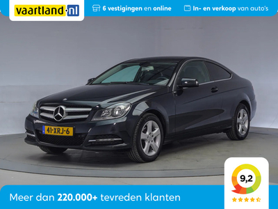 Mercedes-Benz C-Klasse COUPE 180 156pk Ambition Aut. [ navi half leder ]