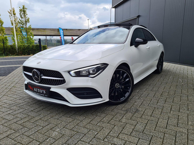 Mercedes-Benz CLA-klasse 220 AMG Night Panodak Distronic Camera Sfeerverlichting 19inc Keyless Draadloze oplader