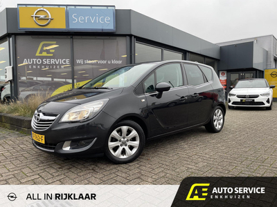 Opel Meriva 1.4 Turbo Cosmo Incl. Service en garantie | AUTOMAAT | Navi | LED | LMV | Dealer onderhouden