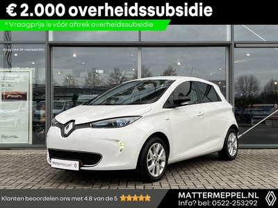 RENAULT ZOE R110 Limited 41 kWh | Bose | Camera | Parkeerhulp | Navi | Huuraccu