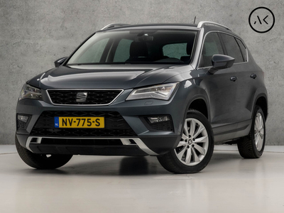 SEAT Ateca 1.4 TSI Xcellence Sport 150Pk Automaat (GROOT NAVI, STOELVERWARMING, GETINT GLAS, CLIMATE, SPORTSTOELEN, LED KOPLAMPEN, PARKEERSENSOREN, CRUISE, DAKRAILS, NIEUWSTAAT)