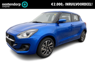 SUZUKI SWIFT 1.2 Style Smart Hybrid Stoelverwarming | Adaptieve Cruise Control | Climate Control | Parkeersensoren | Fabrieksgarantie t/m februari 2023