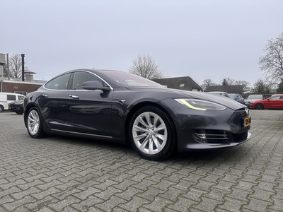 Tesla Model S 75D Interior-Upgrade-Package AWD 7-Pers (INCL-BTW) *PANO | AUTO-PILOT | AIR-SUSPENSION | FULL-LED | VOLLEDER | ACC | KEYLESS | SURROUND-VIEW | DAB | APP-CONNECT | ECC | PDC | VIRTUAL-COCKPIT | COMFORT-SEATS | 19