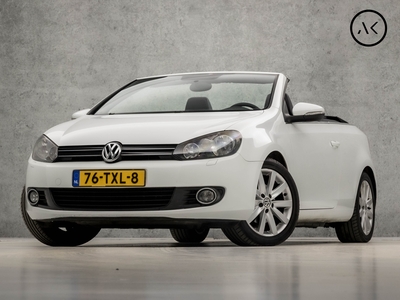 VOLKSWAGEN GOLF Cabriolet 1.4 TSI Sportline Automaat (CLIMATE, LEDER/ALCANTARA, STOELVERWARMING, SPORTSTOELEN, LM VELGEN, CRUISE, NIEUWE APK, NIEUWSTAAT)