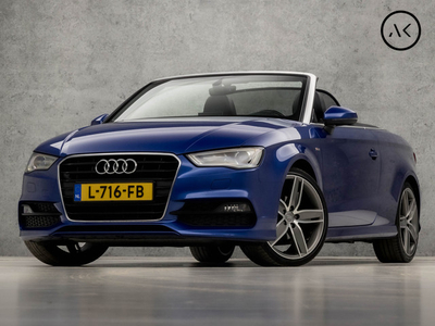 Audi A3 Cabriolet 1.4 TFSI S-Line Open Days Automaat (2X S LINE, STOEL/NEKVERWARMING, NAVIGATIE, XENON, LEDER/ALCANTARA, SPORTSTOELEN, WINDSCHERM, KEYLESS START, PARKEERSENSOREN, CRUISE, NIEUWSTAAT)