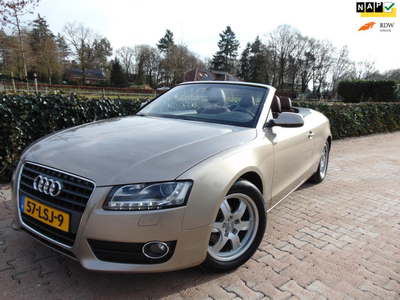 Audi A5 Cabriolet 2.0 TFSI Pro Line , Automaat , Clima / Cruise / Groot Navi-Multimedia / Led / Pdc / Lm Velgen.