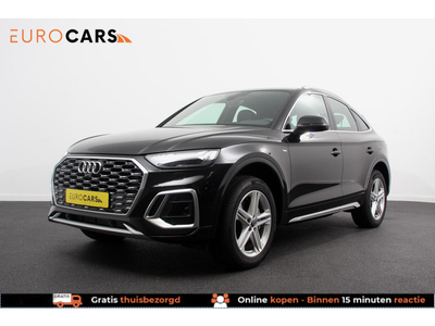 Audi Q5 Sportback 50 TFSI e S Edition S-Tronic Plug in Hybrid | Navigatie | Climate Control | Camera | Adaptive Cruise Control | Elektrische Achterklep | Led Matrix | Stoelverwarming |