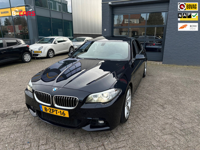 BMW 5-serie 520i VIRTUALDASH|XLNAVI|PANO|MPAKKET|XENON|LEER|NAP|TOPST!!