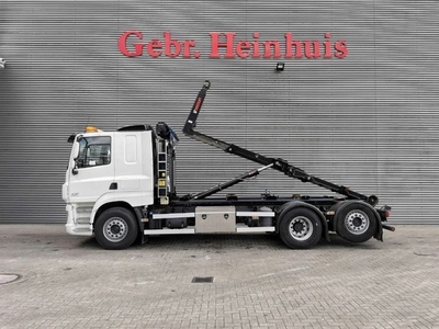 DAF CF 510 6x2 Euro 6 Hiab Multilift 21 Tons Hooklift!