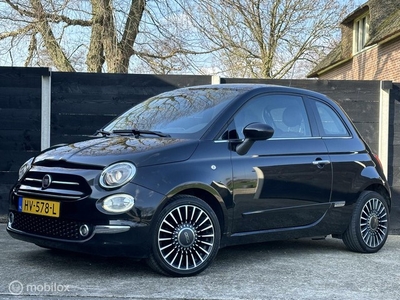 Fiat 500 0.9 TwinAir Turbo Lounge, Leer, Pano