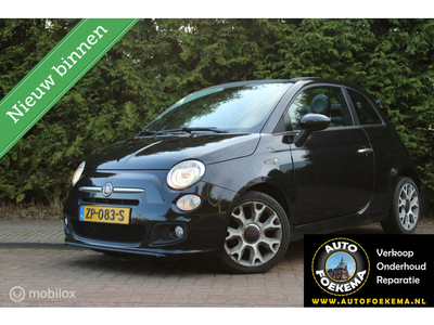 Fiat 500 0.9 TwinAir Turbo Open dak Airco Half leer Etc.