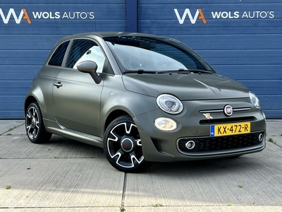 FIAT 500 0.9 TwinAir Turbo Sport / MATGROEN / NAVI / DEALER ONDERH.!