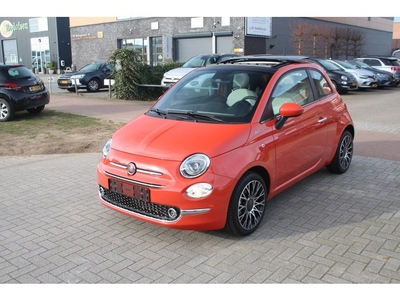 Fiat 500 1.0 Hybrid Dolcevita Clima-Cruise-Carplay-Schuifdak