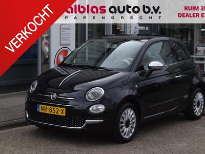 Fiat 500 1.2 Lounge|1e eig|lage km|NL|Nav|Pano