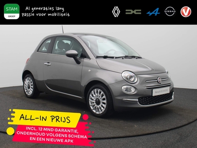 FIAT 500 80pk TwinAir Turbo Lounge Airco | Panorama dak | Parkeersensoren achter