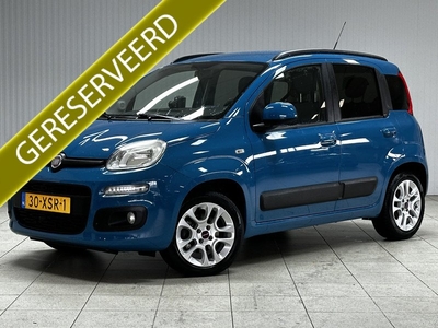 Fiat Panda 0.9 TwinAir Lounge/ NIEUW MODEL!/ 15''LMV/ Navi/ Airco/ Multi.LEDER.Stuur/ Radio-CD+AUX/ Elek.Pakket/ Isofix/ Dakrails.