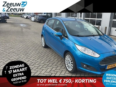 Ford Fiesta 1.0 EcoBoost Titanium NIEUW BINNEN!! | Voorruitverwarming | Climate Control | Parkeerhulp | Cruise Control | DEALER ONDERHOUDEN |