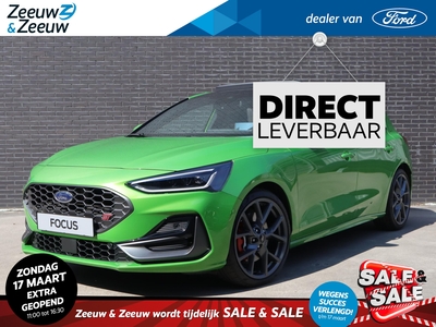 FORD FOCUS 2.3 EcoBoost ST-X 280pk | Mean green | €5.250 korting | Performance pack ST-X | Panoramadak | Bang & Olufsen | Head-Up display | Drivers assistance Pack | Stoel- stuur en voorruitverwarming