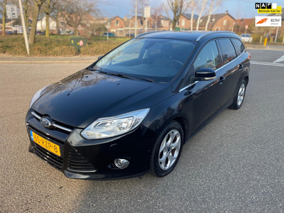 Ford Focus Wagon 1.6 EcoBoost Titanium / airco / cruise.control / lmv / elek.pakket / historie / nap....